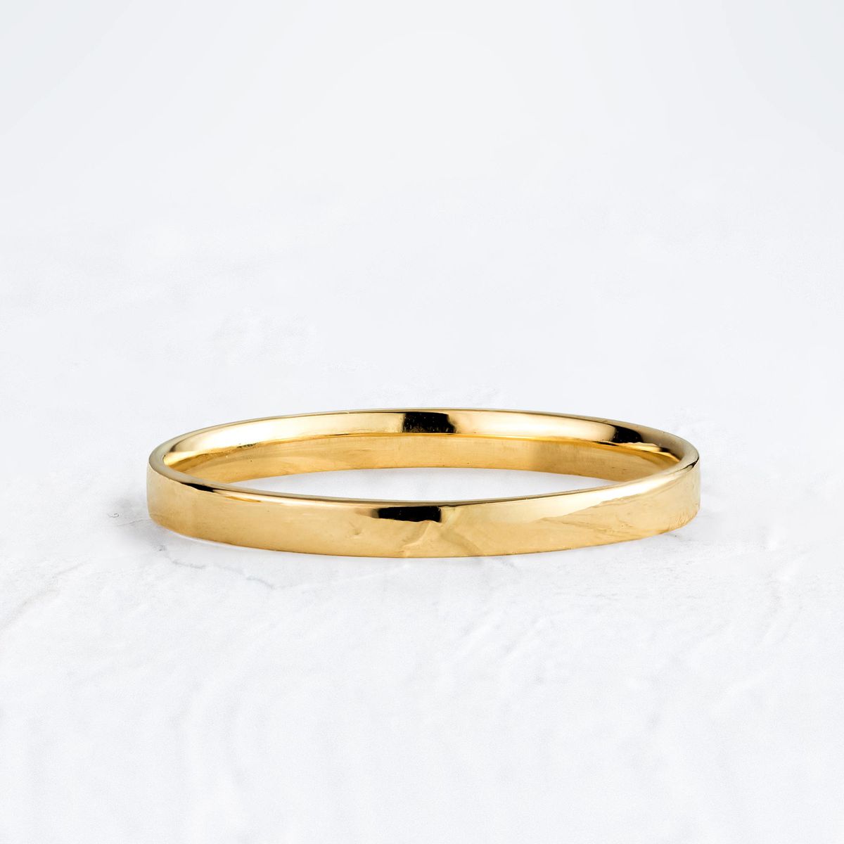 Aliança de Casamento em Ouro 2mm Reta Mônaco - Unidade - Rosê & Co.