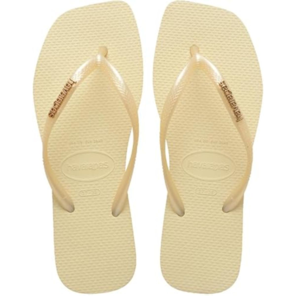 Chinelo Havaianas Slim Square Metallic 