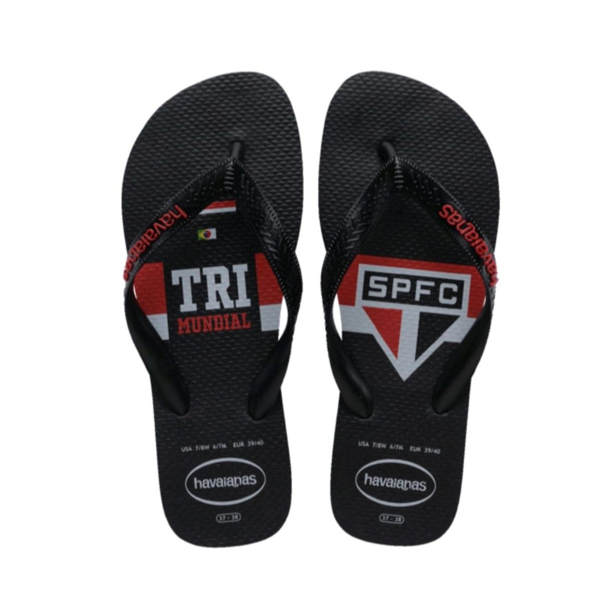 Chinelo Havaianas Top Times-Branco