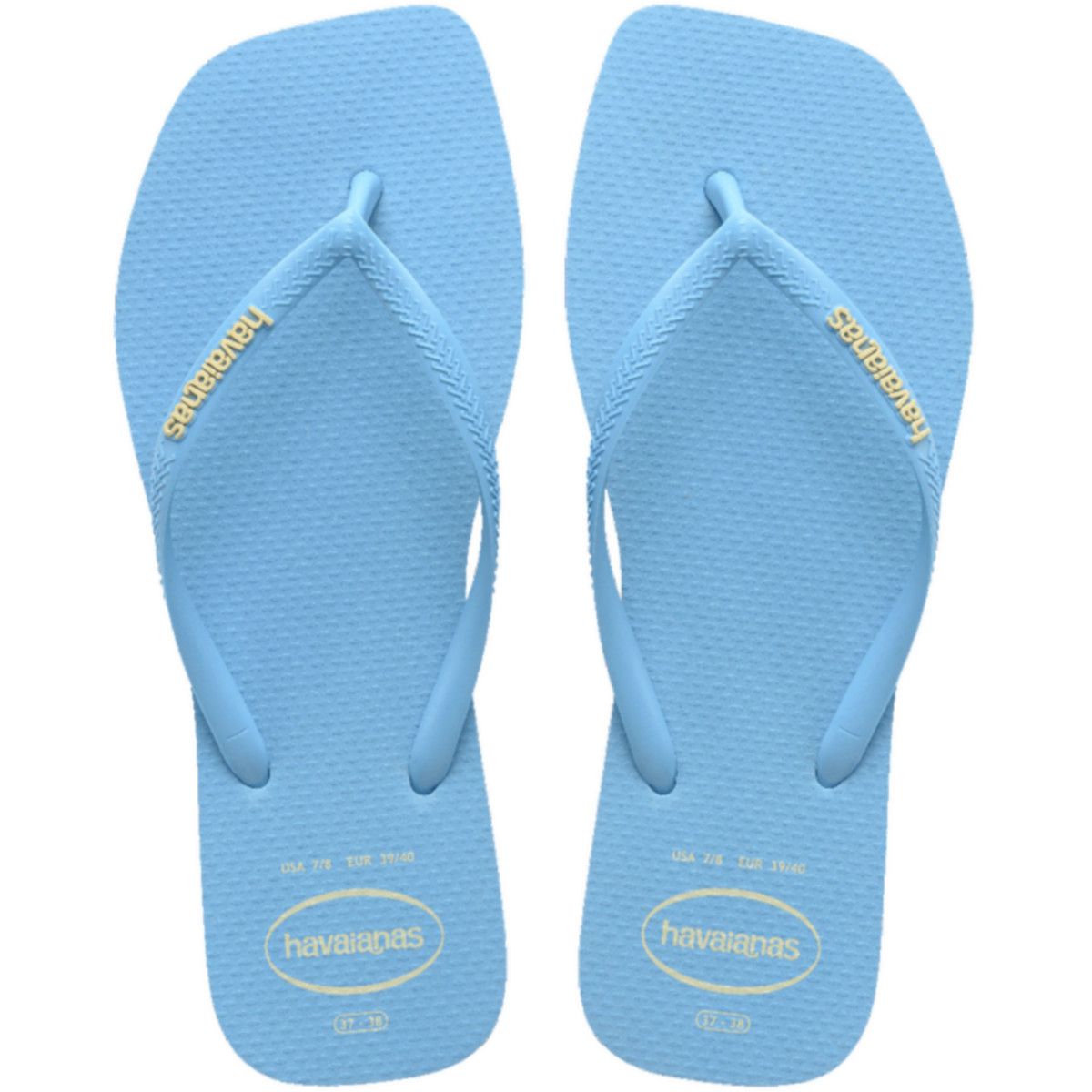 Havaianas Feminino Slim Square Pop UP-Azul Lavanda