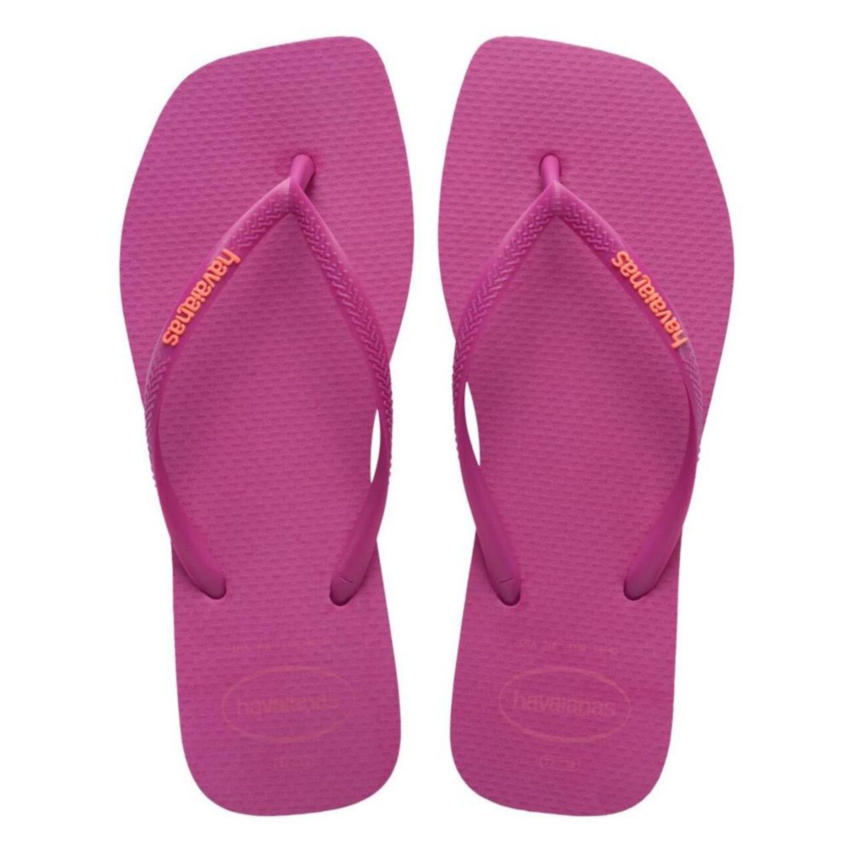 Havaianas Feminino Slim Square Pop UP-Rosa Flux
