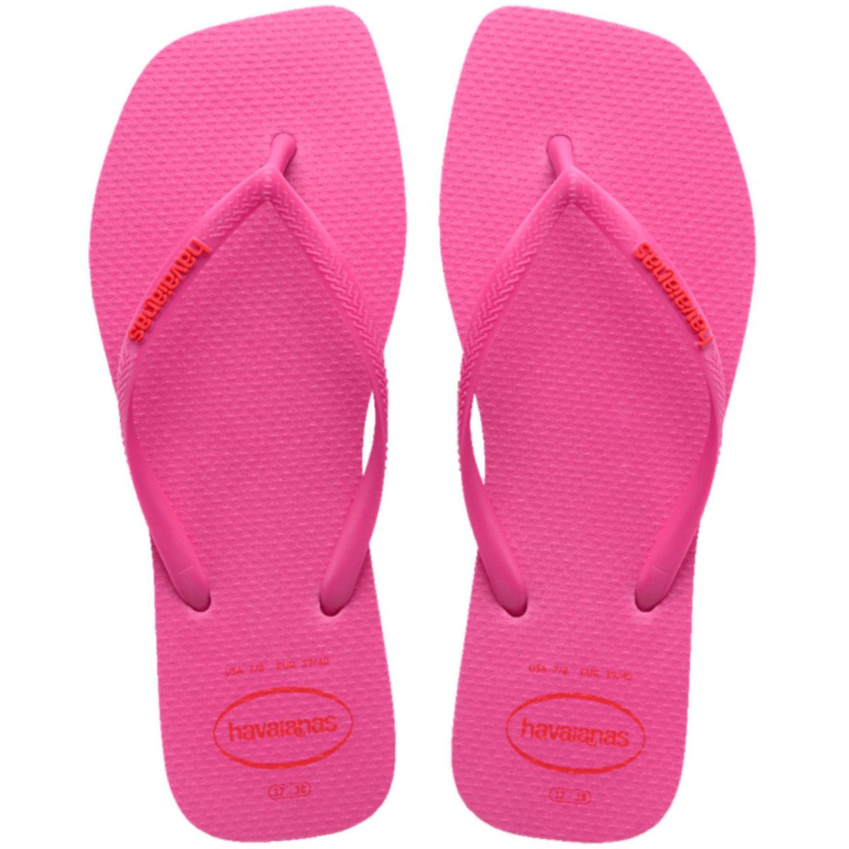 Havaianas Feminino Slim Square Pop UP-Rosa Flux