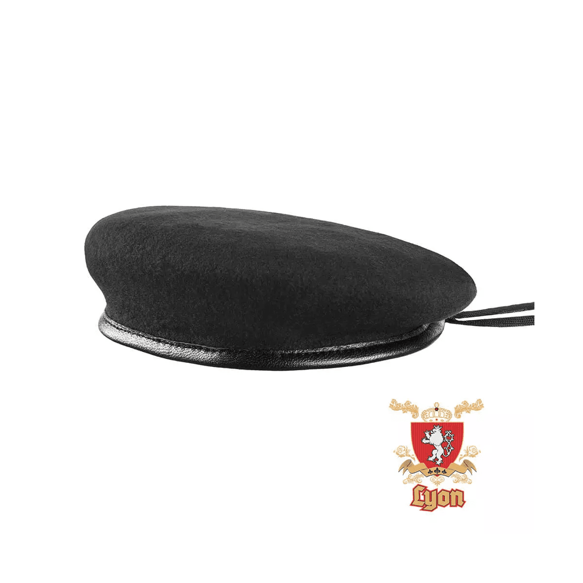 Boina Lyon Preta - 0096 - SHOPPINGMILITAR