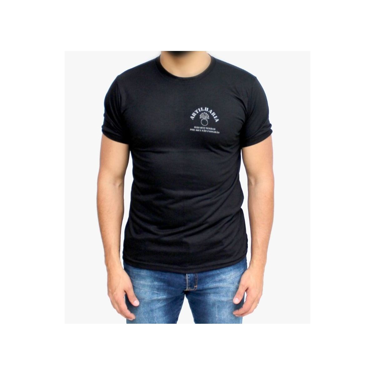 Camiseta De Artilharia - 0308 - SHOPPINGMILITAR