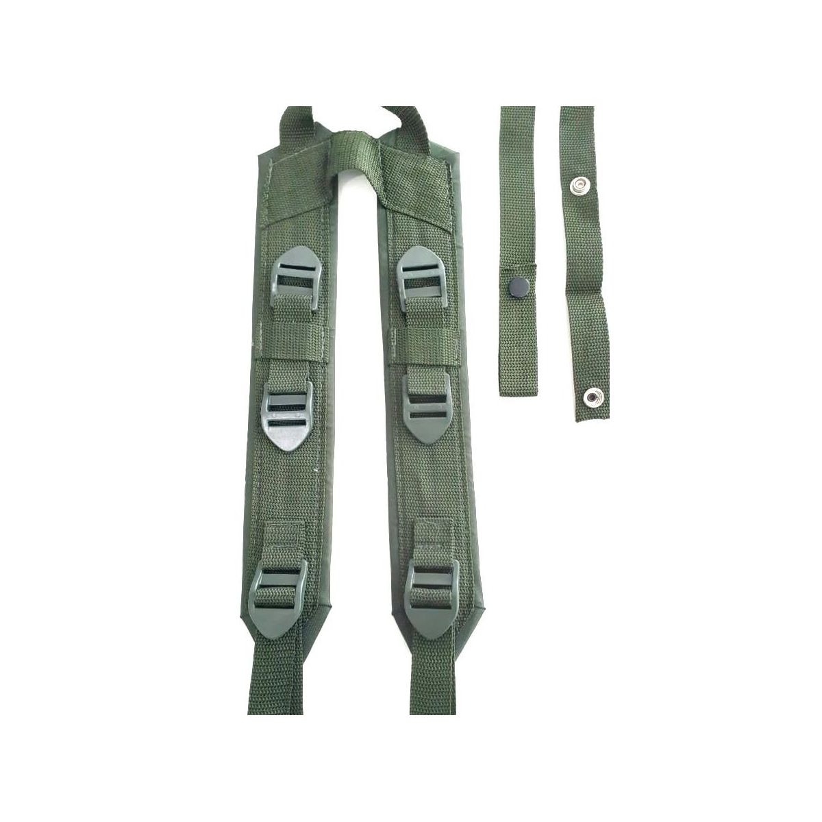 Suspensório de Serviço sem Bolso com Fecho em Botã... - SHOPPINGMILITAR