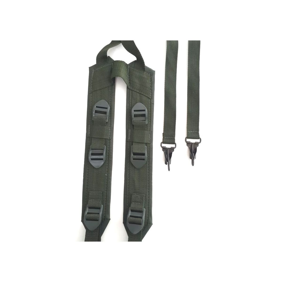 Suspensório De Serviço Sem Bolsos fecho em Metal -... - SHOPPINGMILITAR