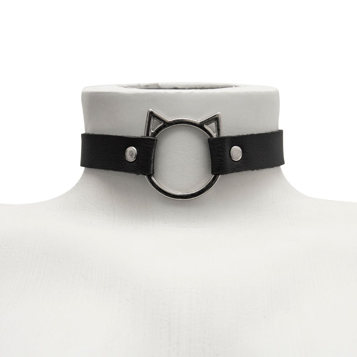 Choker Gargantilha com Pingente de Gatinho