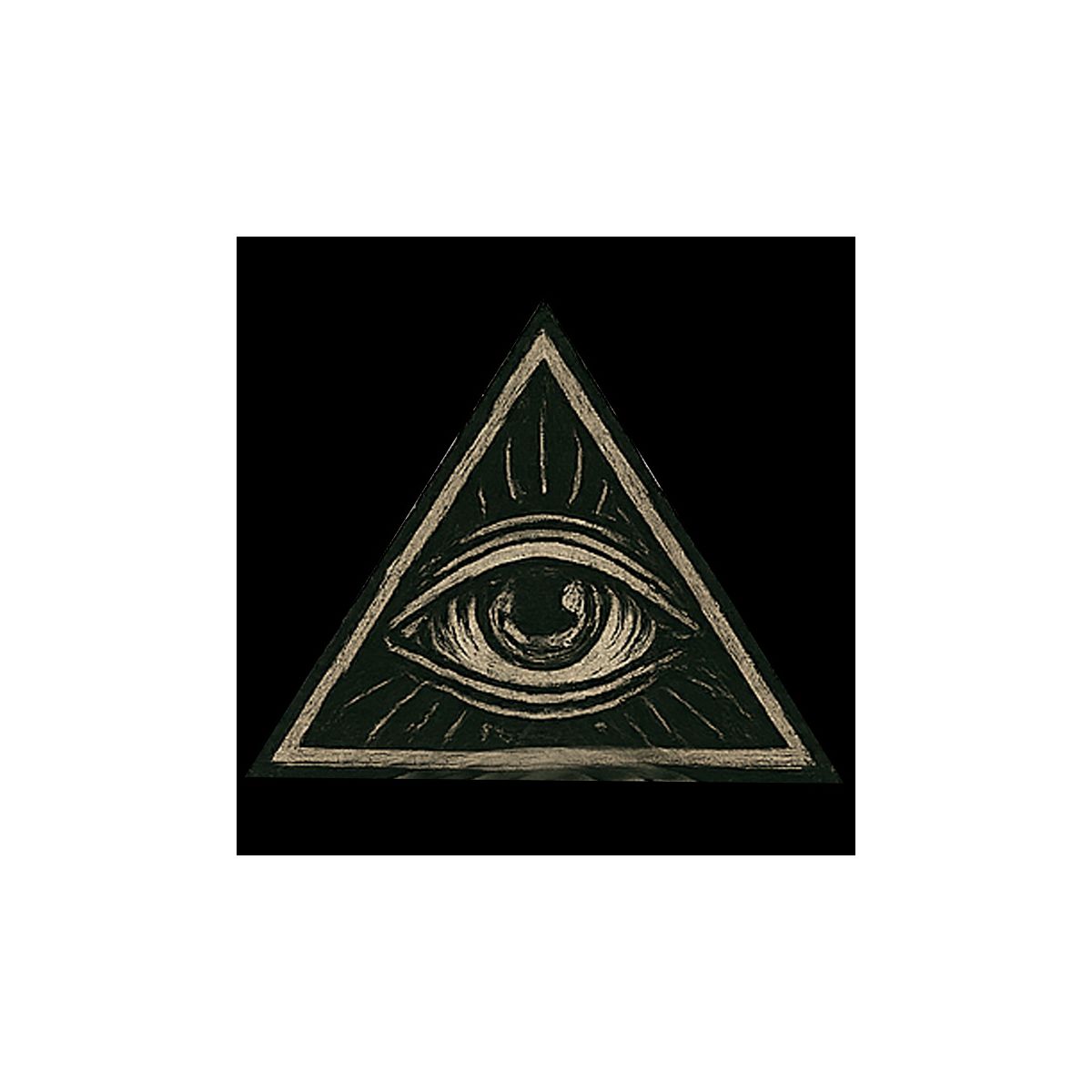 Moletom Canguru Preto Caveira Iluminati