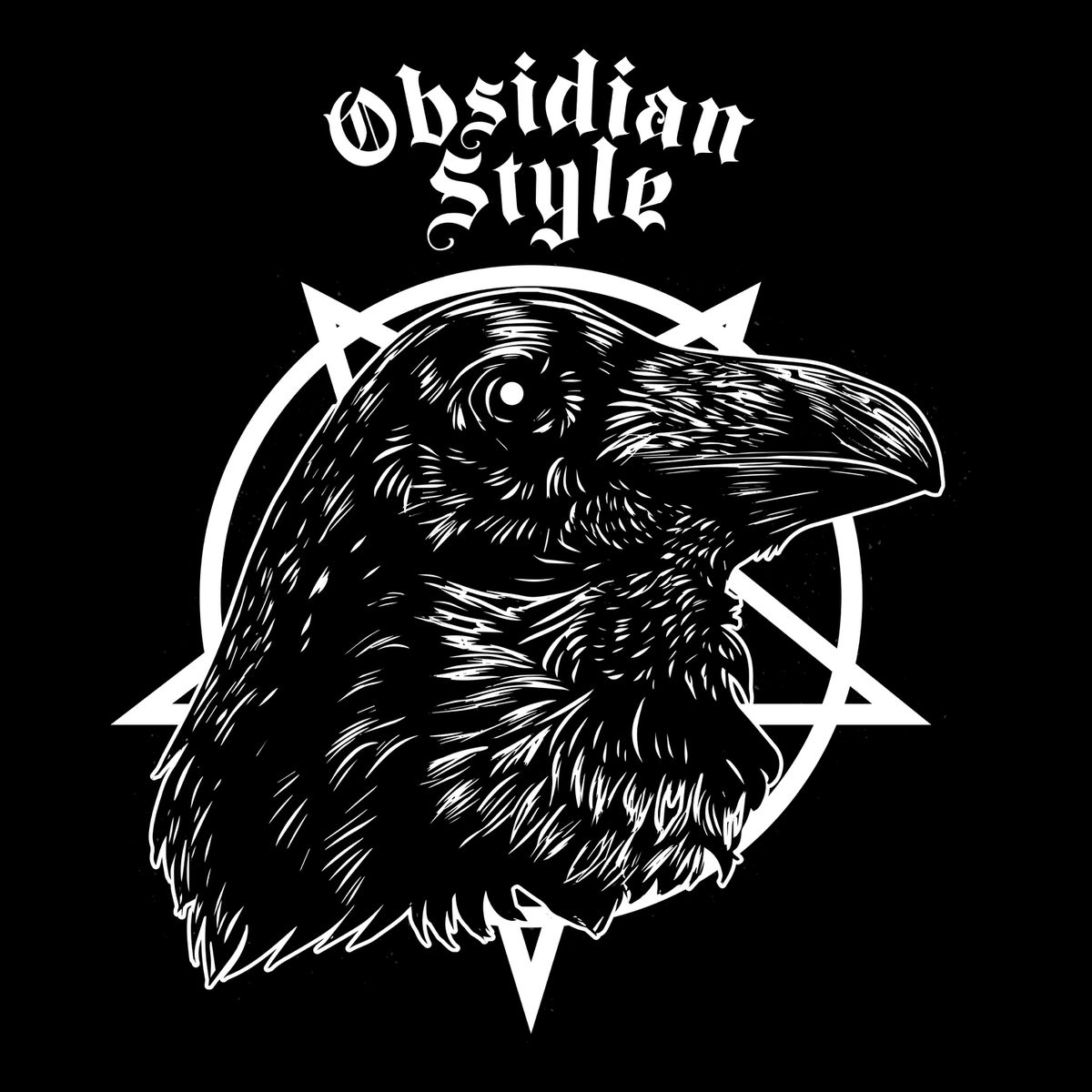 Moletom Canguru Preto Raven’s Mark Corvo
