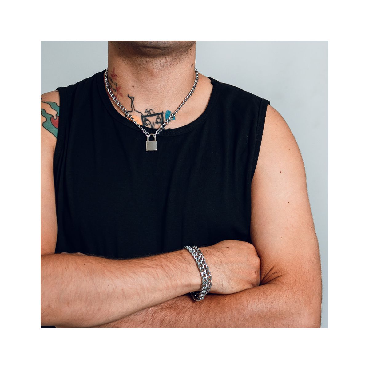 Kit Masculino Cadeado