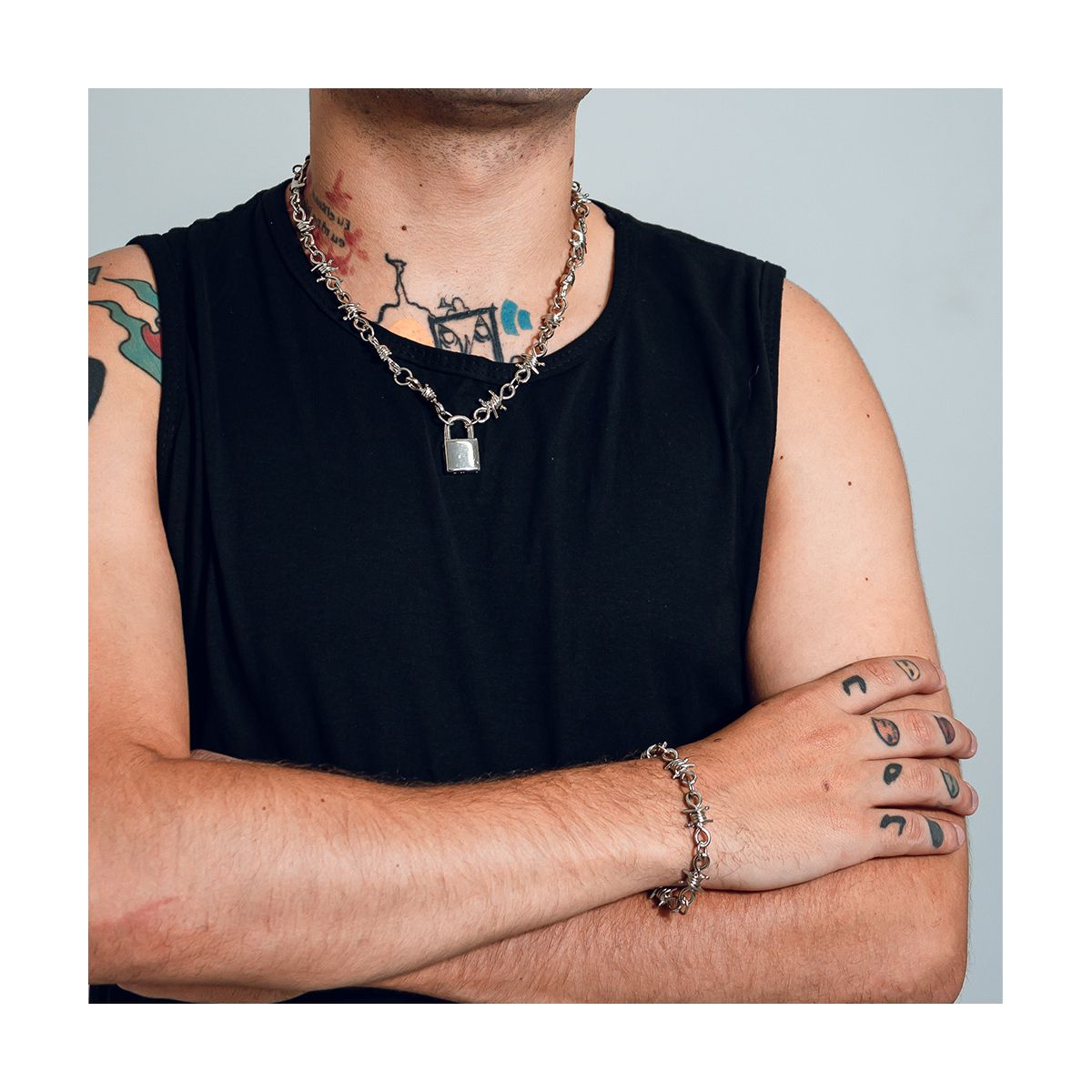 Kit Masculino Arames com Cadeado