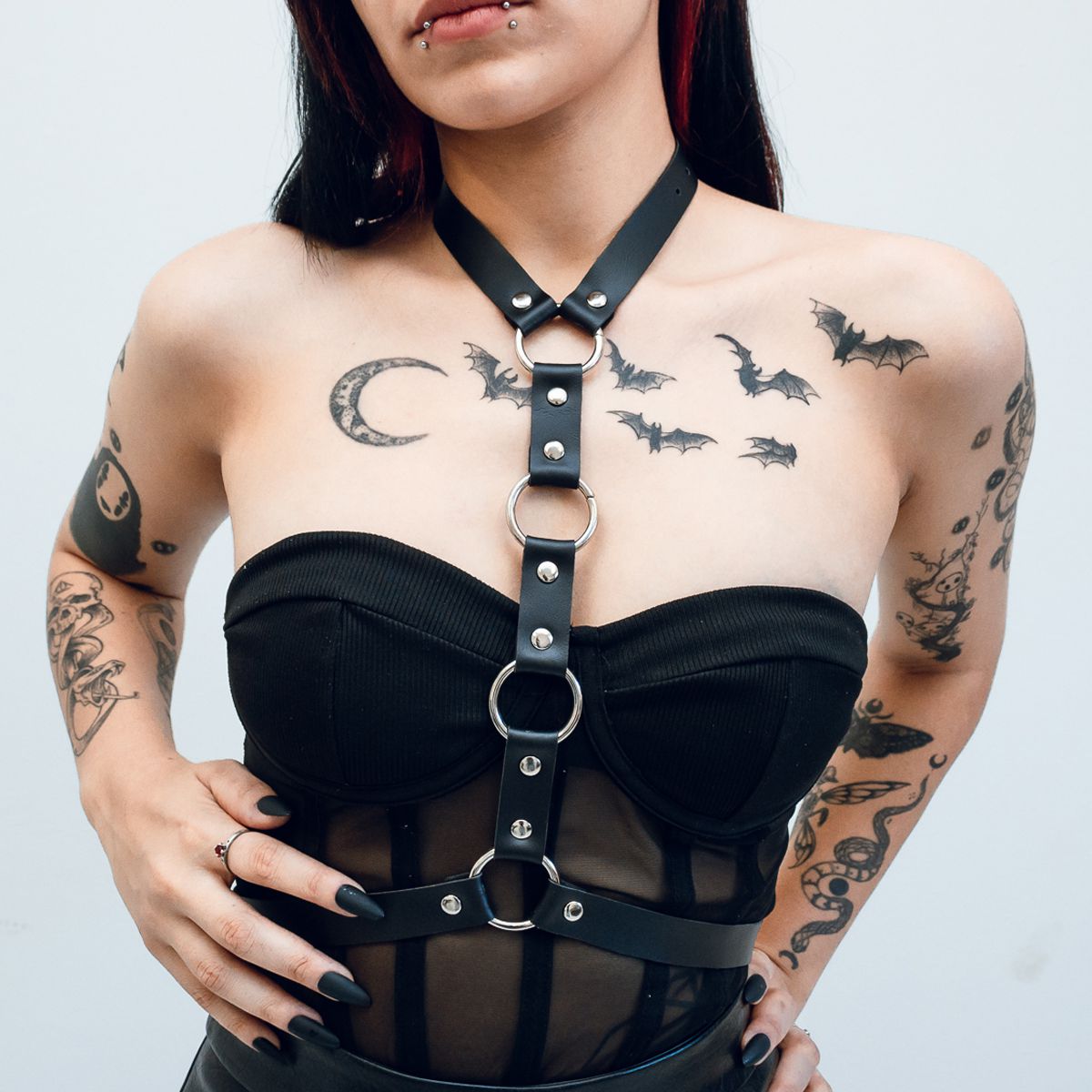 Kit Harness Busto e Coxa de Uma Perna