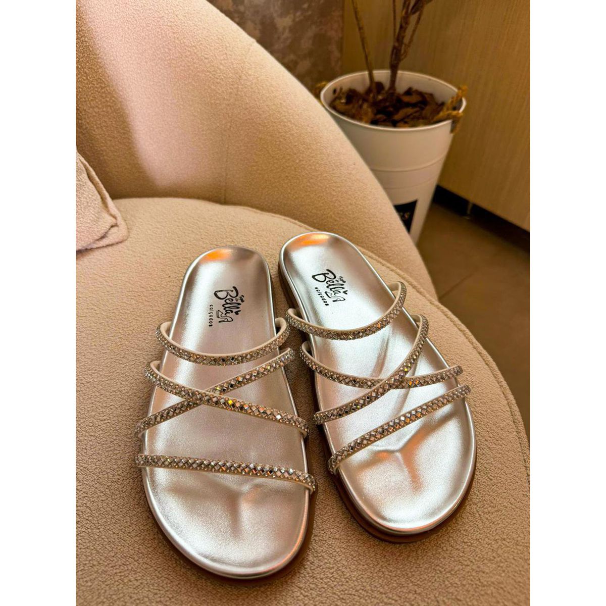 Birken Viana prata/cristal - 2020 - Toque da Bella