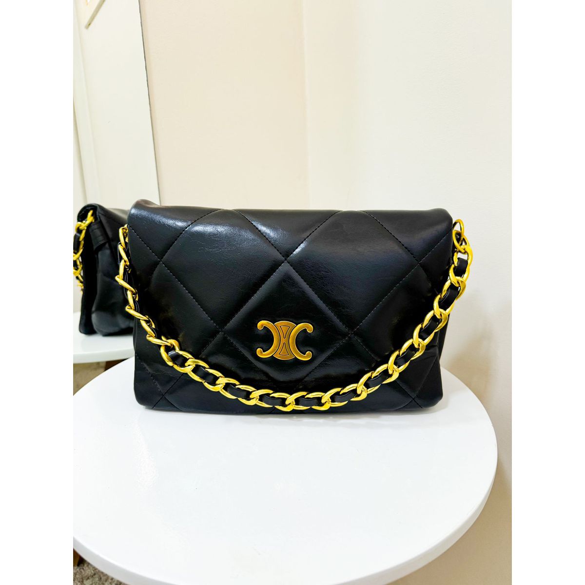 Bolsa Ana preta - 2167 - Toque da Bella