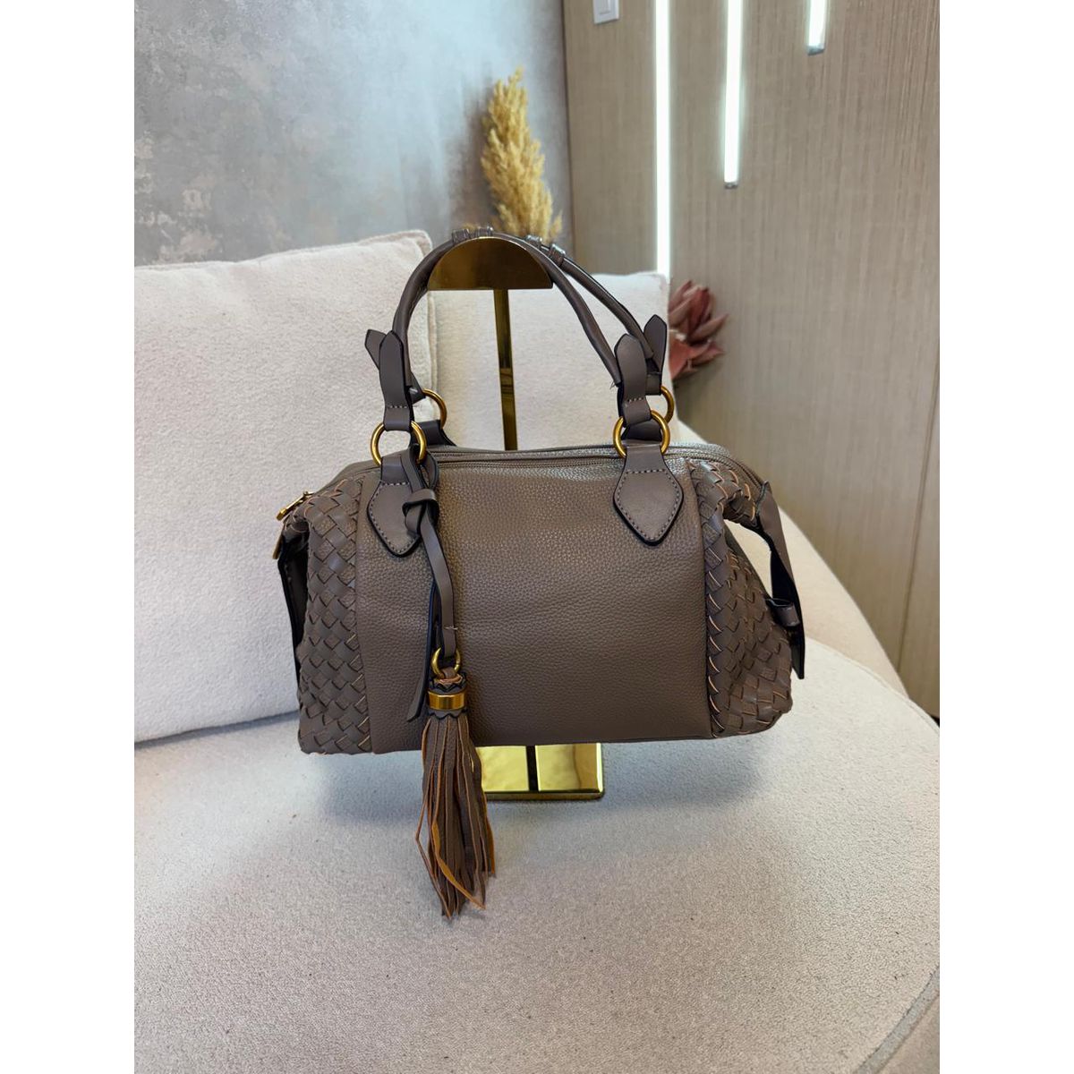 Bolsa Pietra caqui - 2753 - Toque da Bella