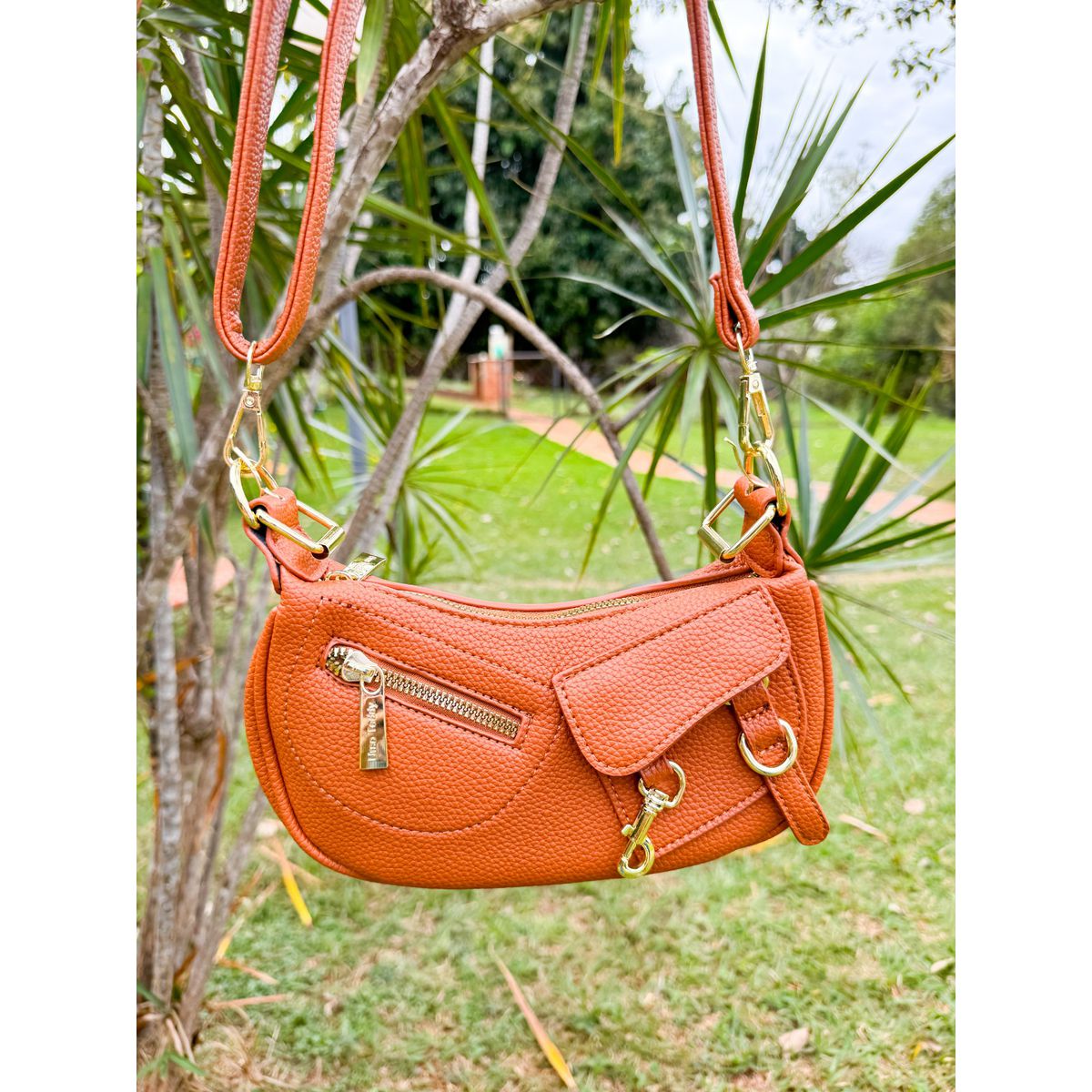 Bolsa Pri caramelo - 2772 - Toque da Bella