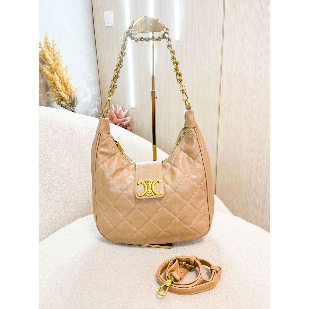Bolsa Catarina nude - 2803 - Toque da Bella