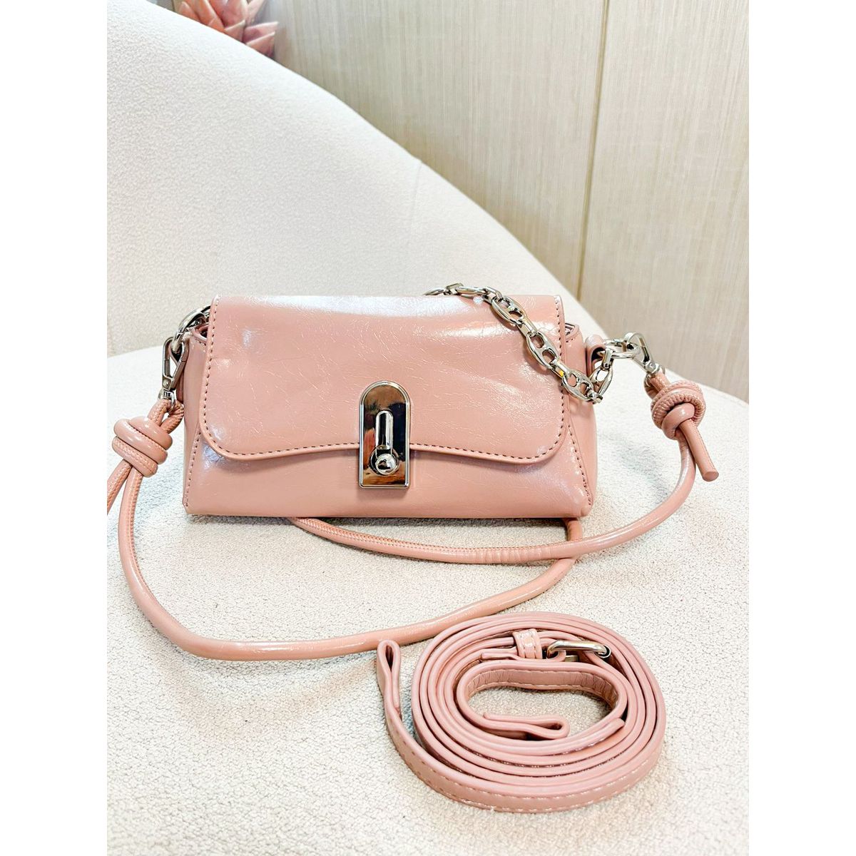 Bolsa Lís rosa - 2810 - Toque da Bella