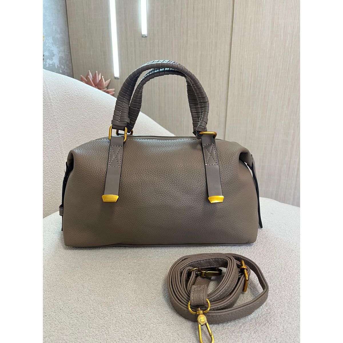 Bolsa Lídia caqui - 2814 - Toque da Bella