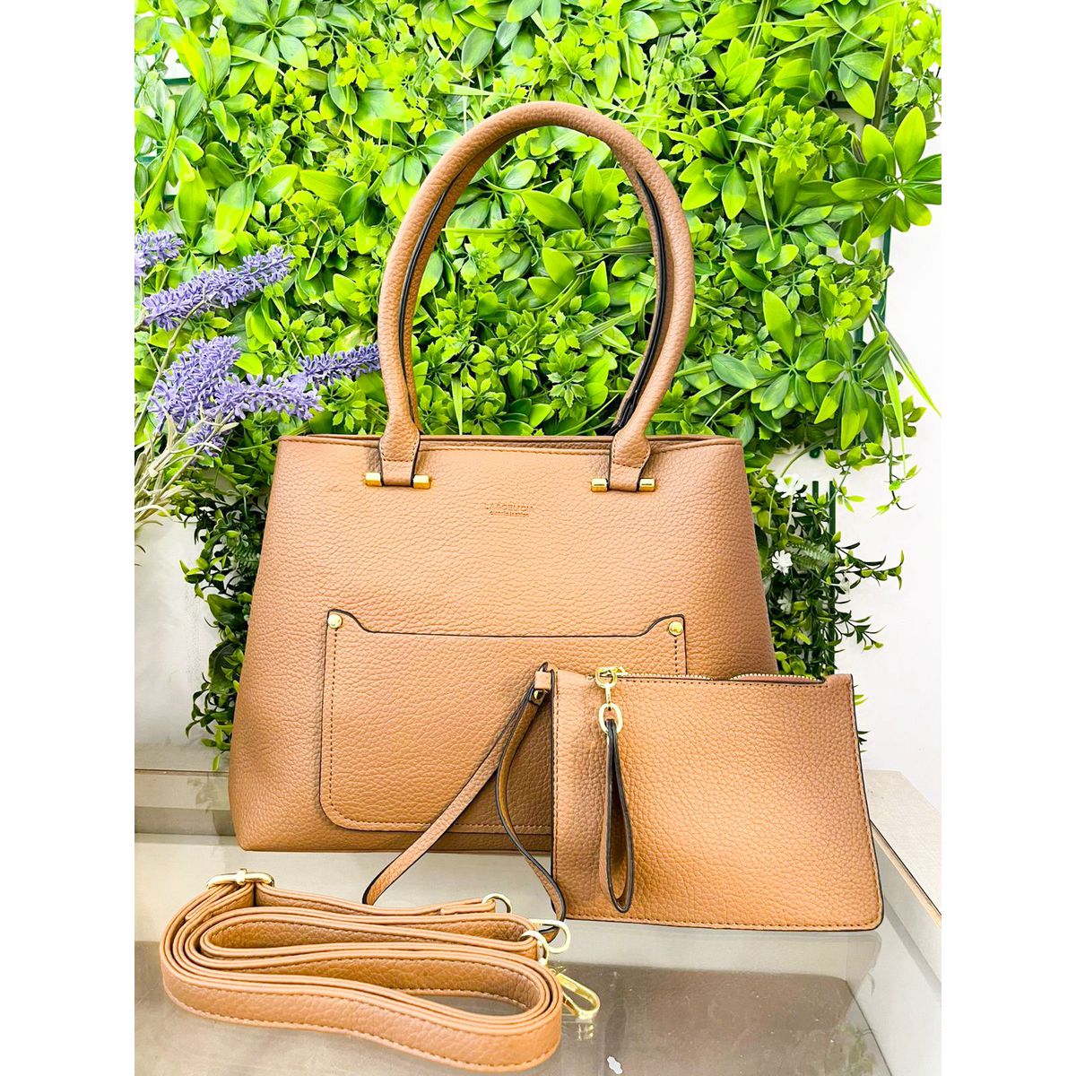 Bolsa Salete caqui - 28351 - Toque da Bella