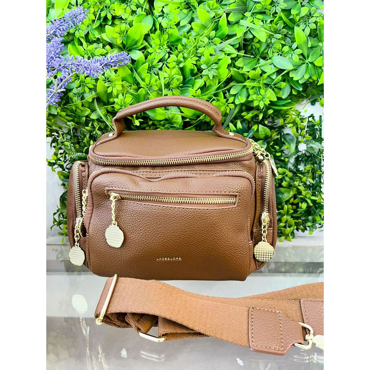 Bolsa Beatriz marrom - 28353 - Toque da Bella