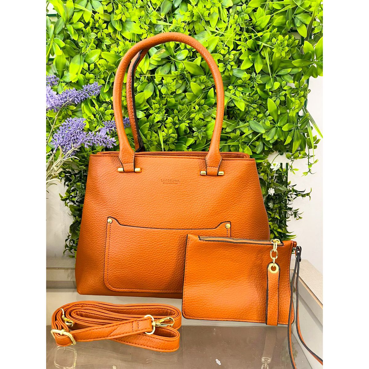Bolsa Salete caramelo - 28352 - Toque da Bella