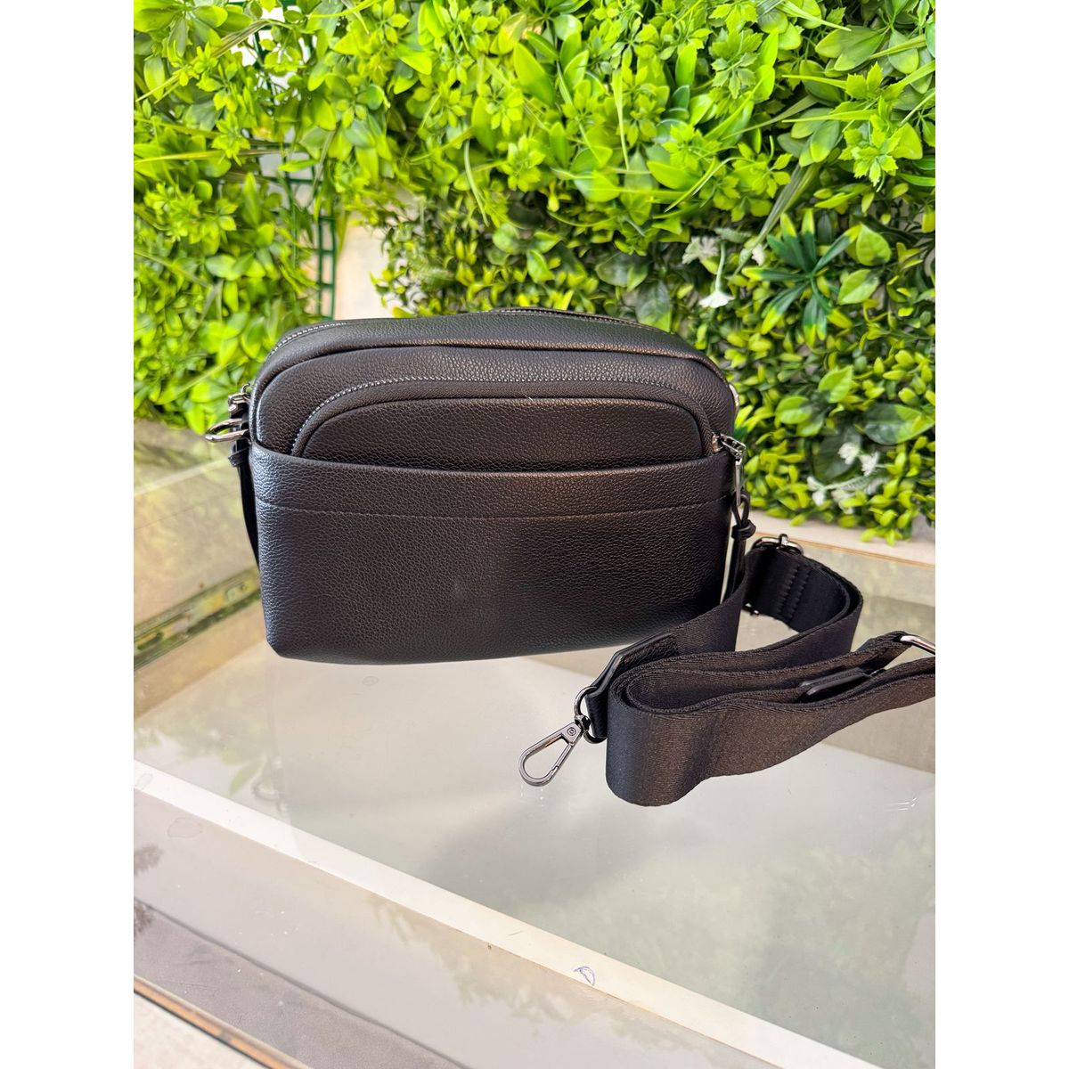 Bolsa Flávia preta - 28370 - Toque da Bella