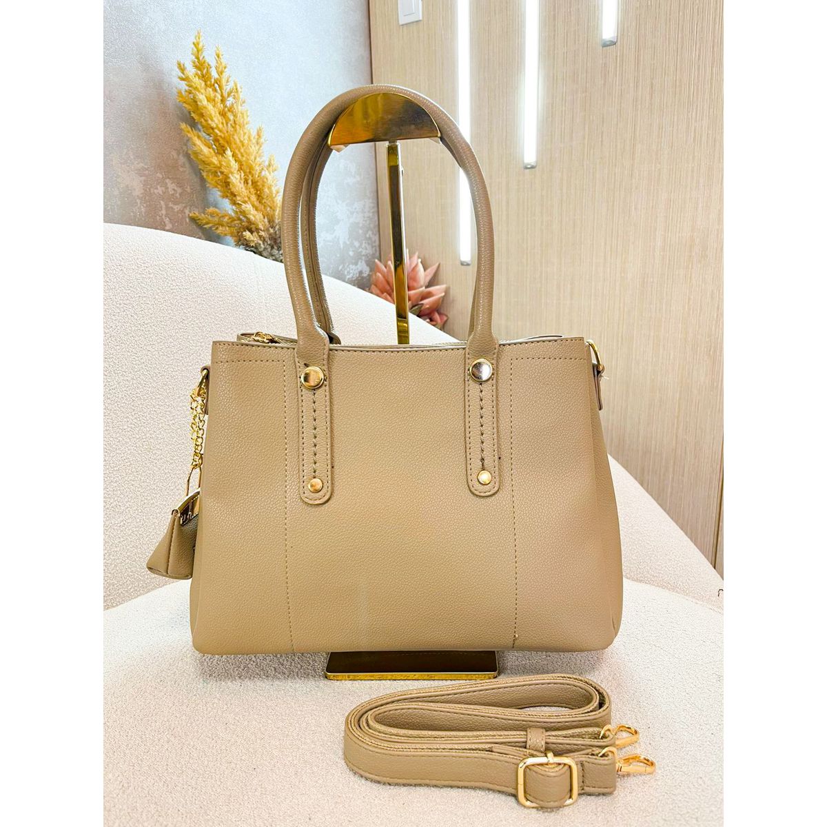Bolsa Aila caqui - 28394 - Toque da Bella