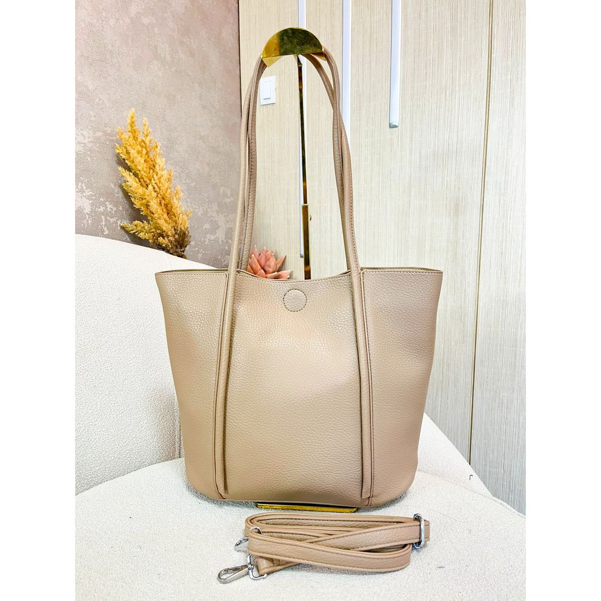 Bolsa Susana nude - 28390 - Toque da Bella