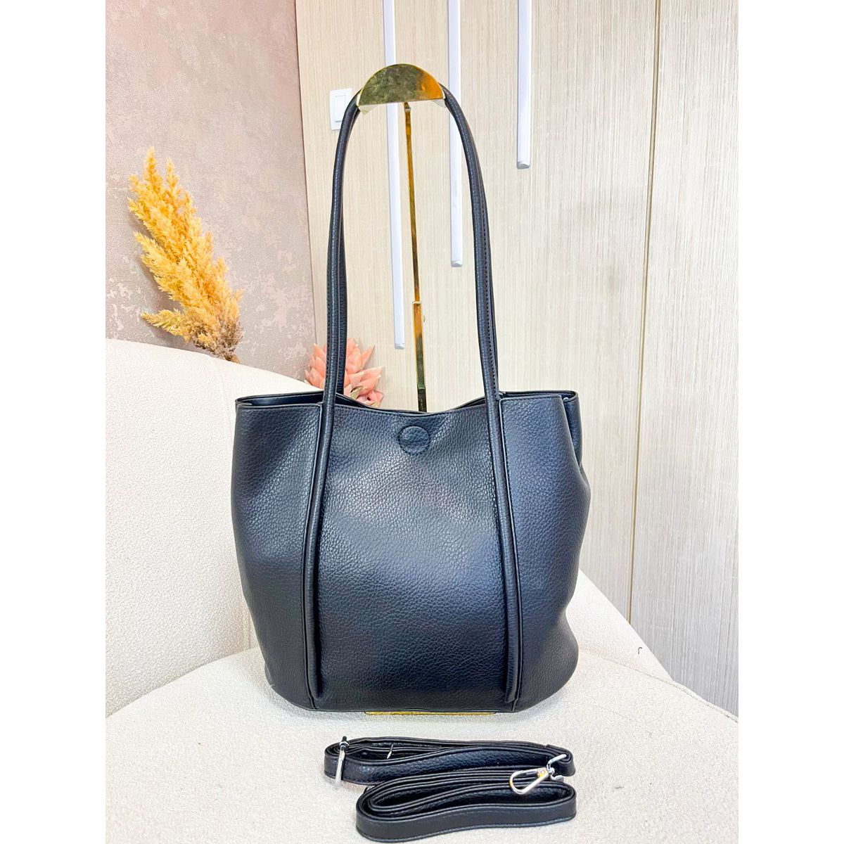Bolsa Susana preta - 28389 - Toque da Bella