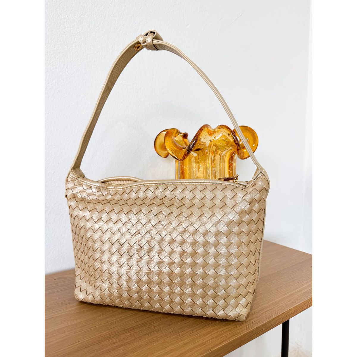 Bolsa Jane perola - 29426 - Toque da Bella