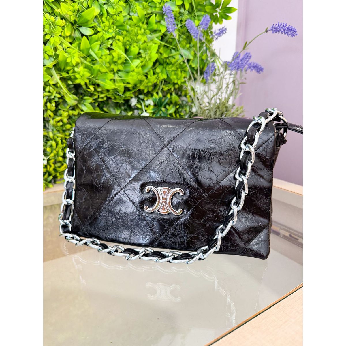 Bolsa Maitê preta - 29454 - Toque da Bella