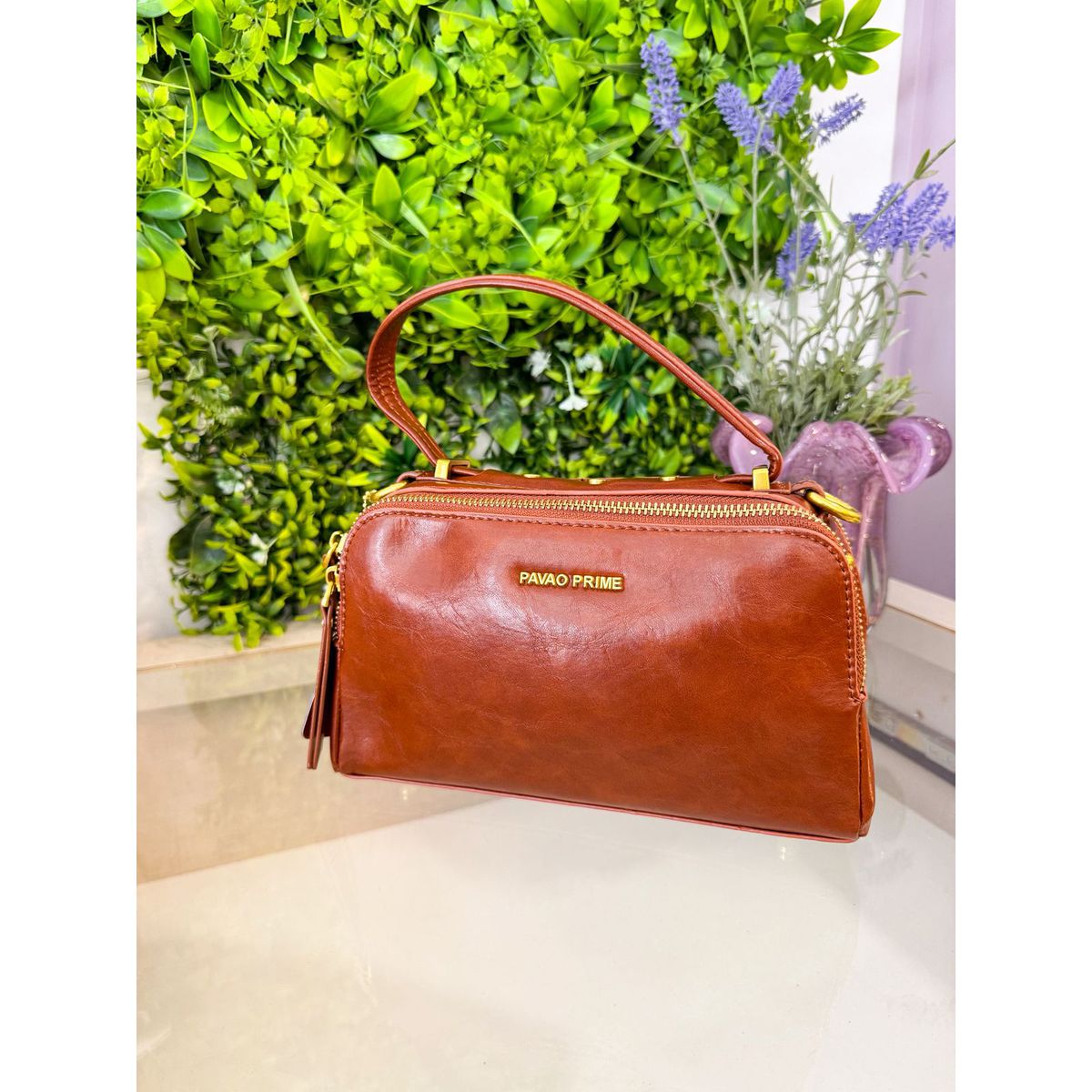 Bolsa Alice marrom - 29458 - Toque da Bella