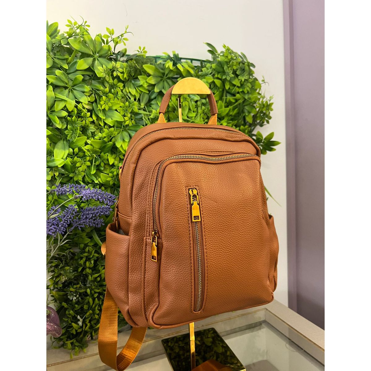 mochila Zoe caramelo - 29497 - Toque da Bella