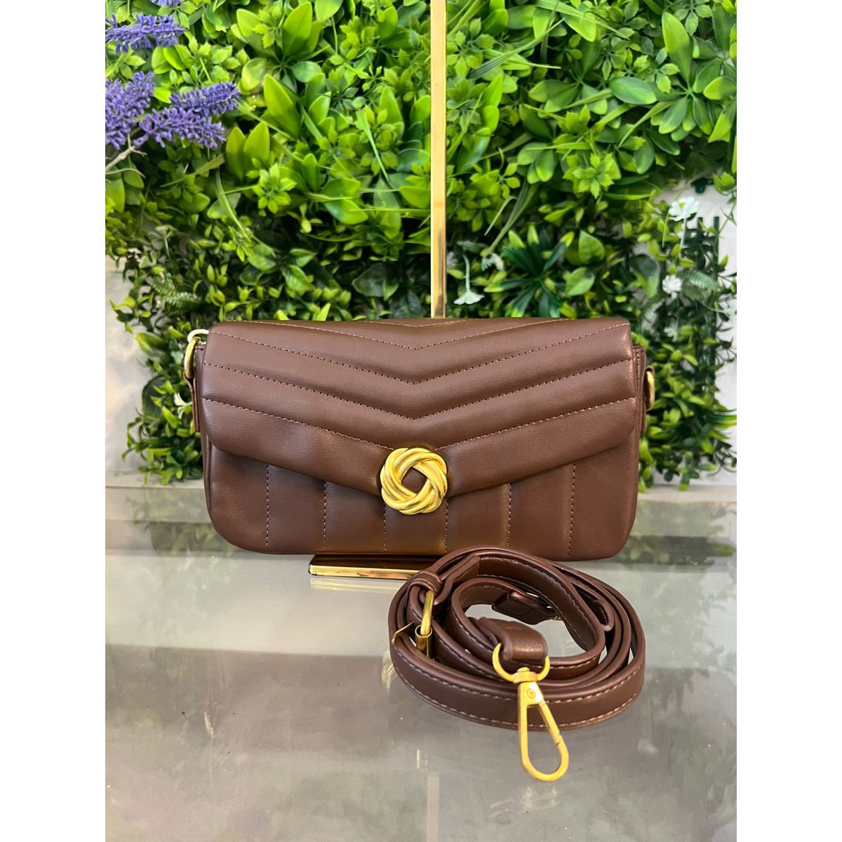 Bolsa Maia marrom - 29504 - Toque da Bella