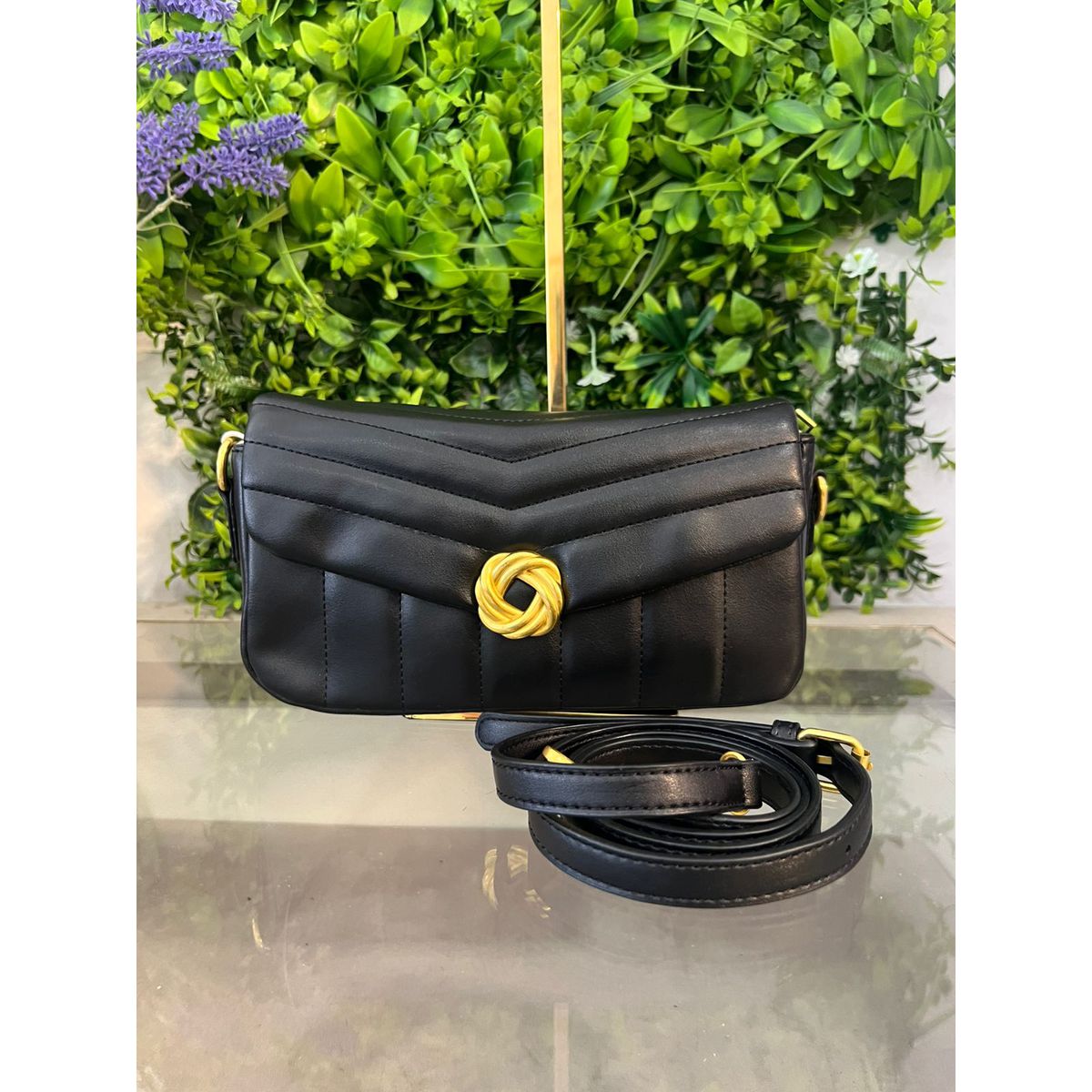 Bolsa Maia preta - 29503 - Toque da Bella