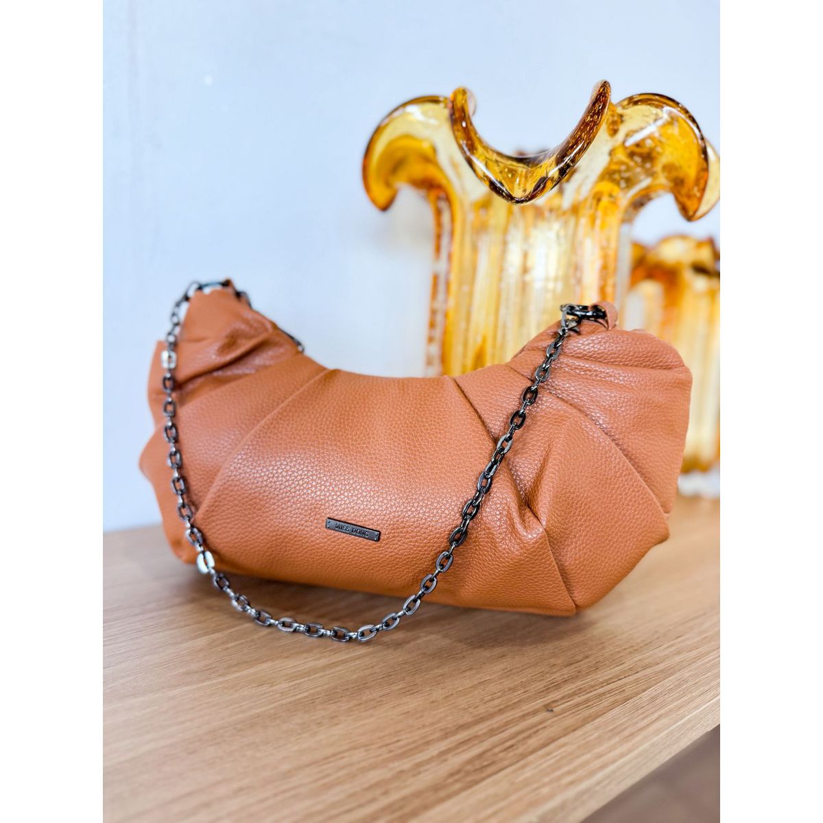 Bolsa Helena caramelo - 29564 - Toque da Bella