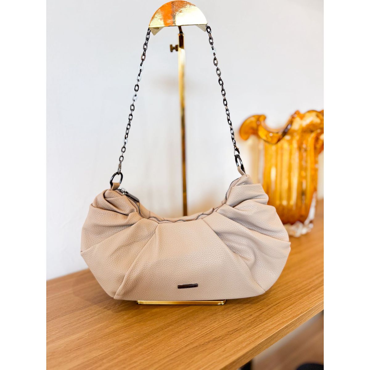 Bolsa Helena nude - 29569 - Toque da Bella