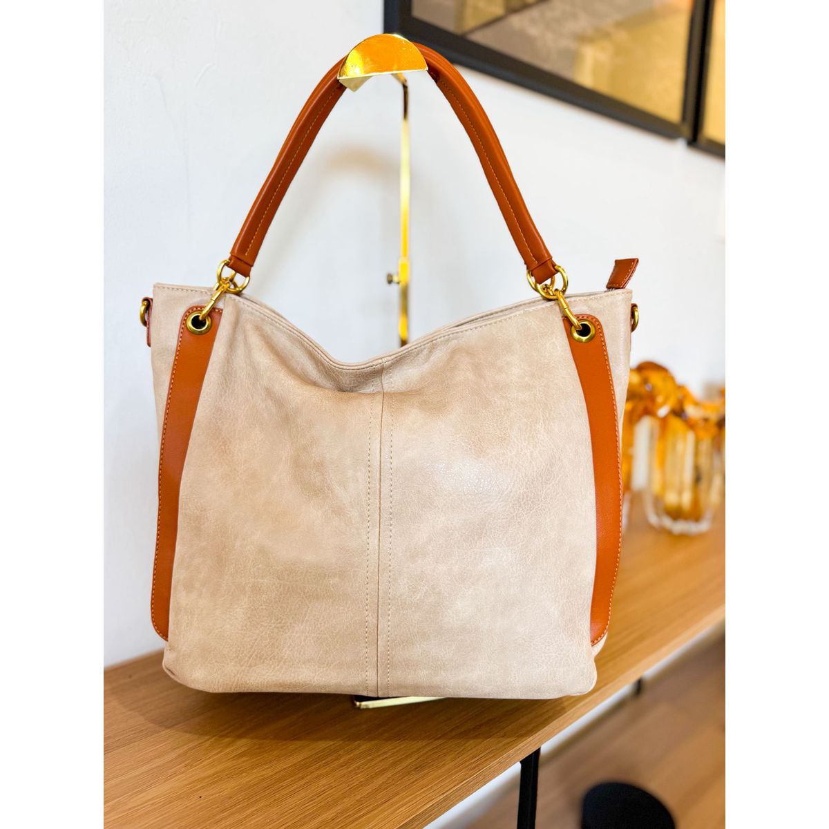 Bolsa Juliana nude - 29571 - Toque da Bella