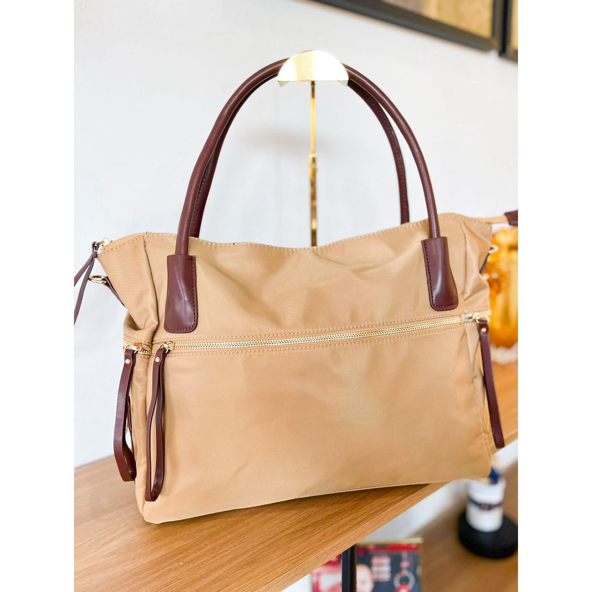 Bolsa Lilia marrom - 29519 - Toque da Bella