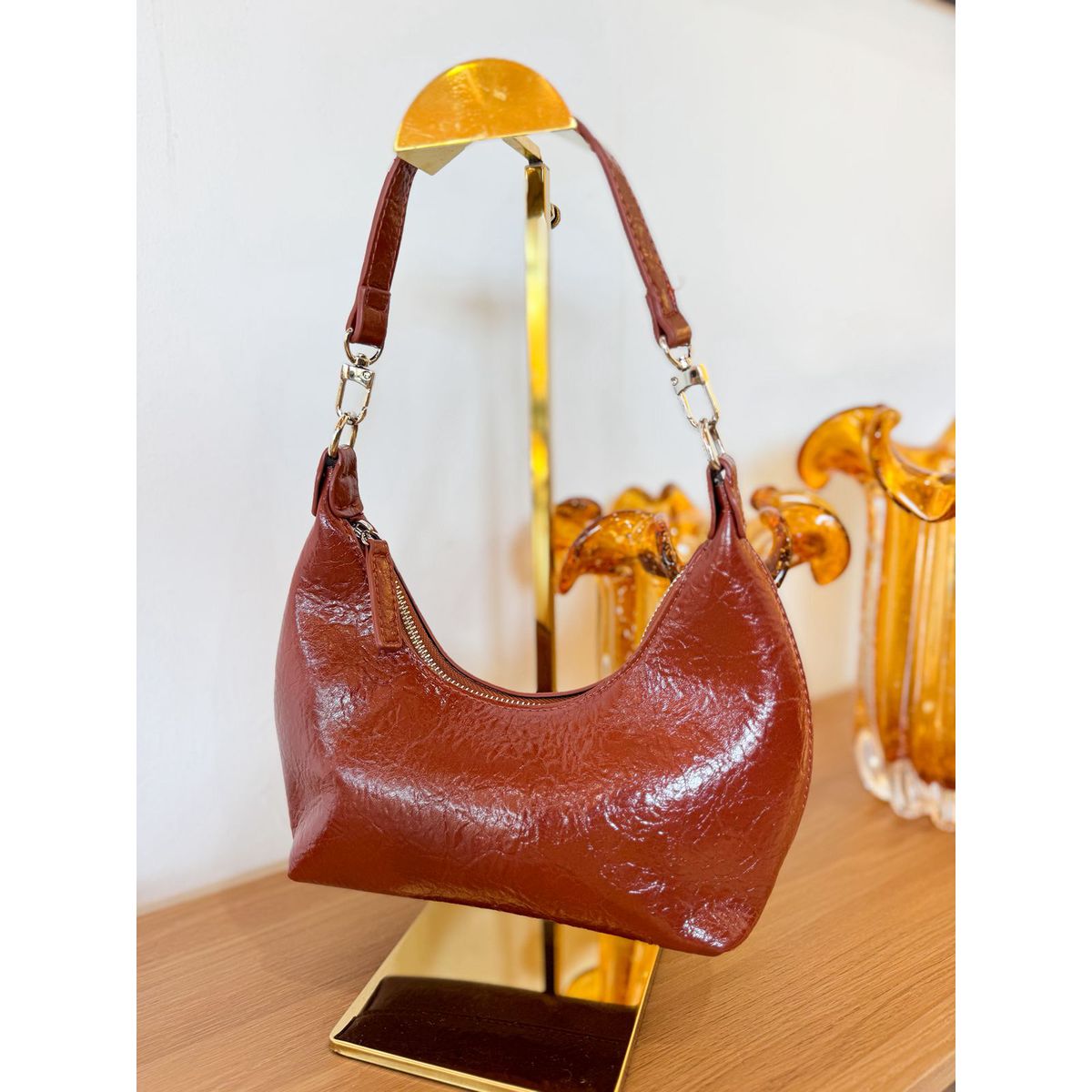 Bolsa Lana marrom - 29618 - Toque da Bella