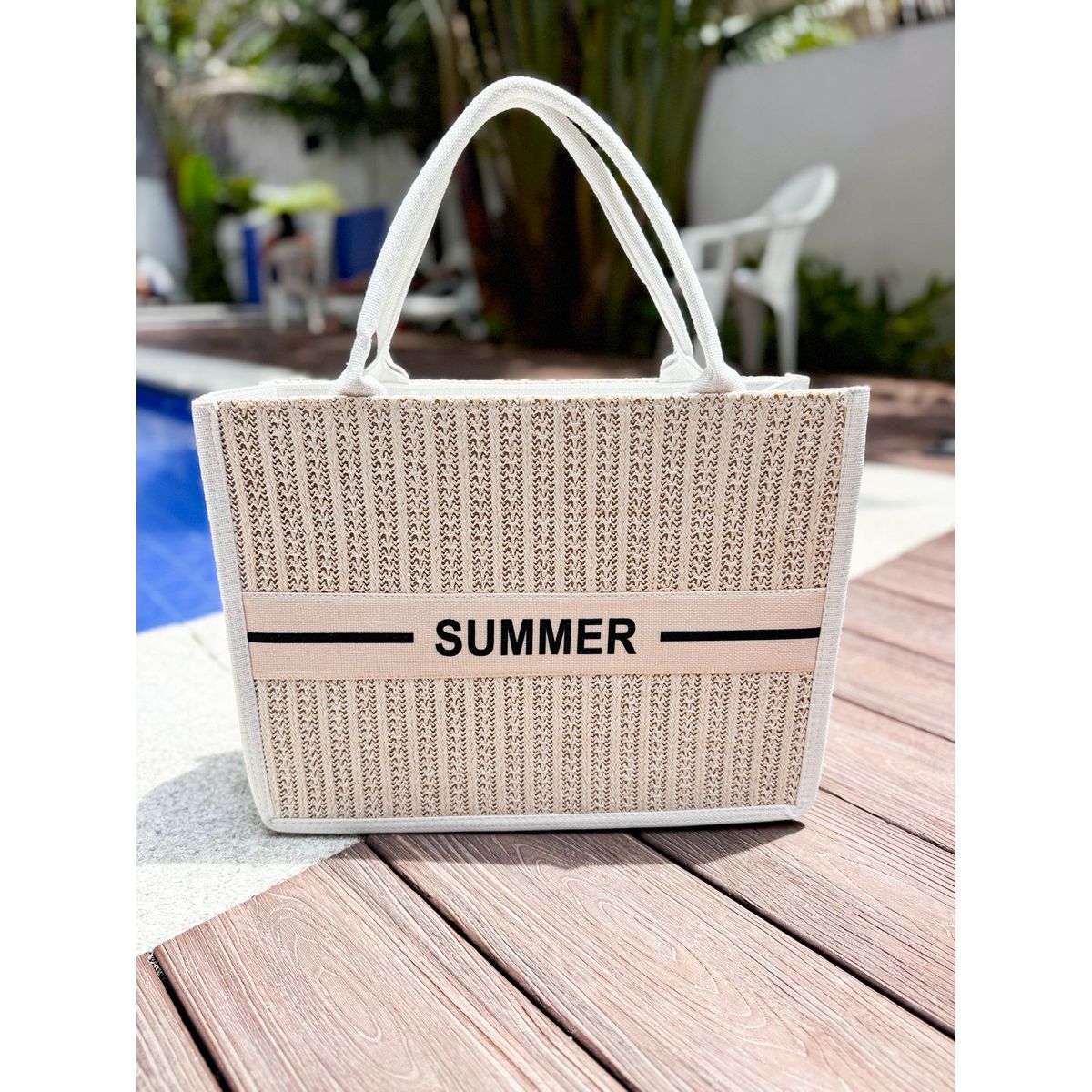 Bolsa praia Pitangueiras off - 29654 - Toque da Bella