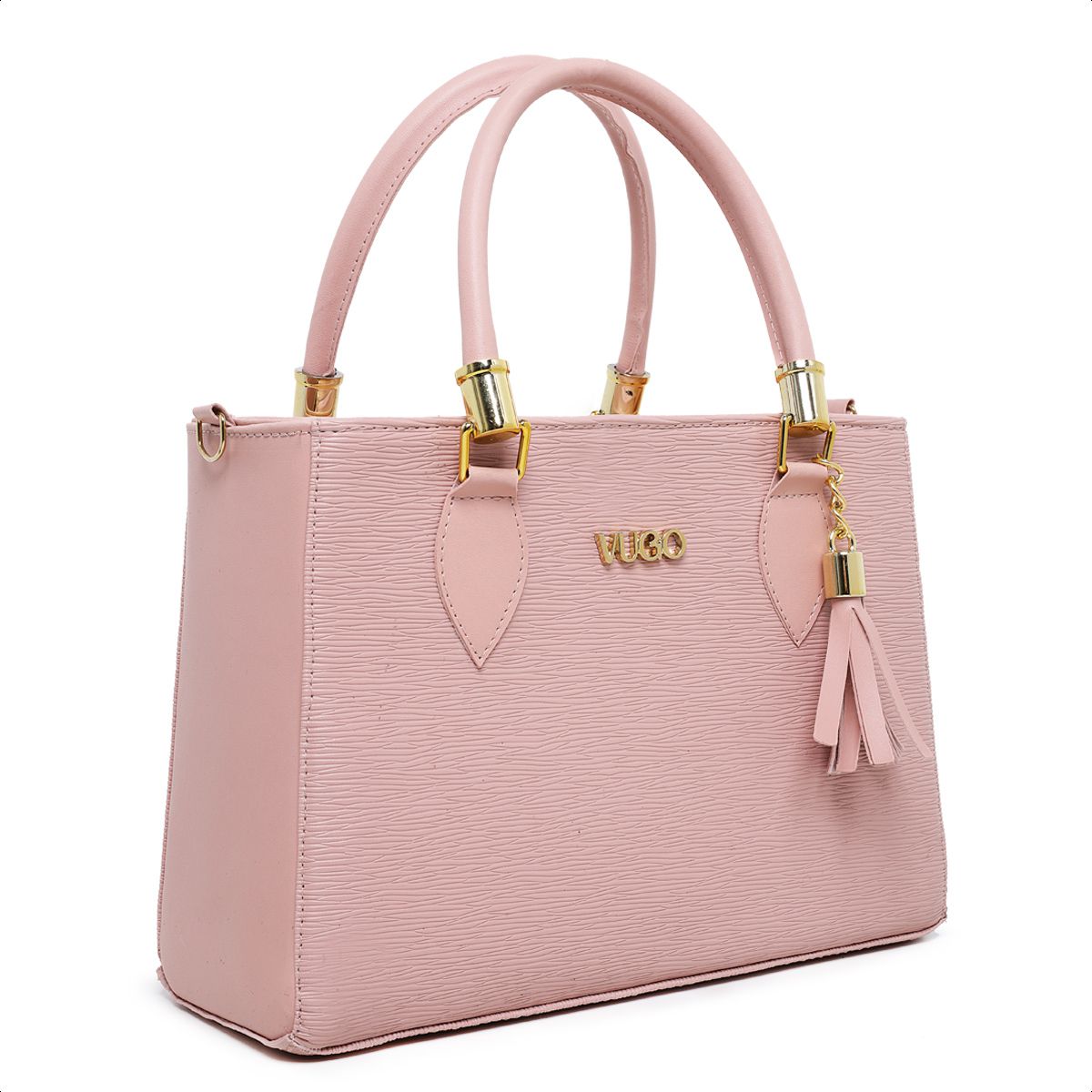 Bolsa Feminina Média Âmbar Rosa - VUGO