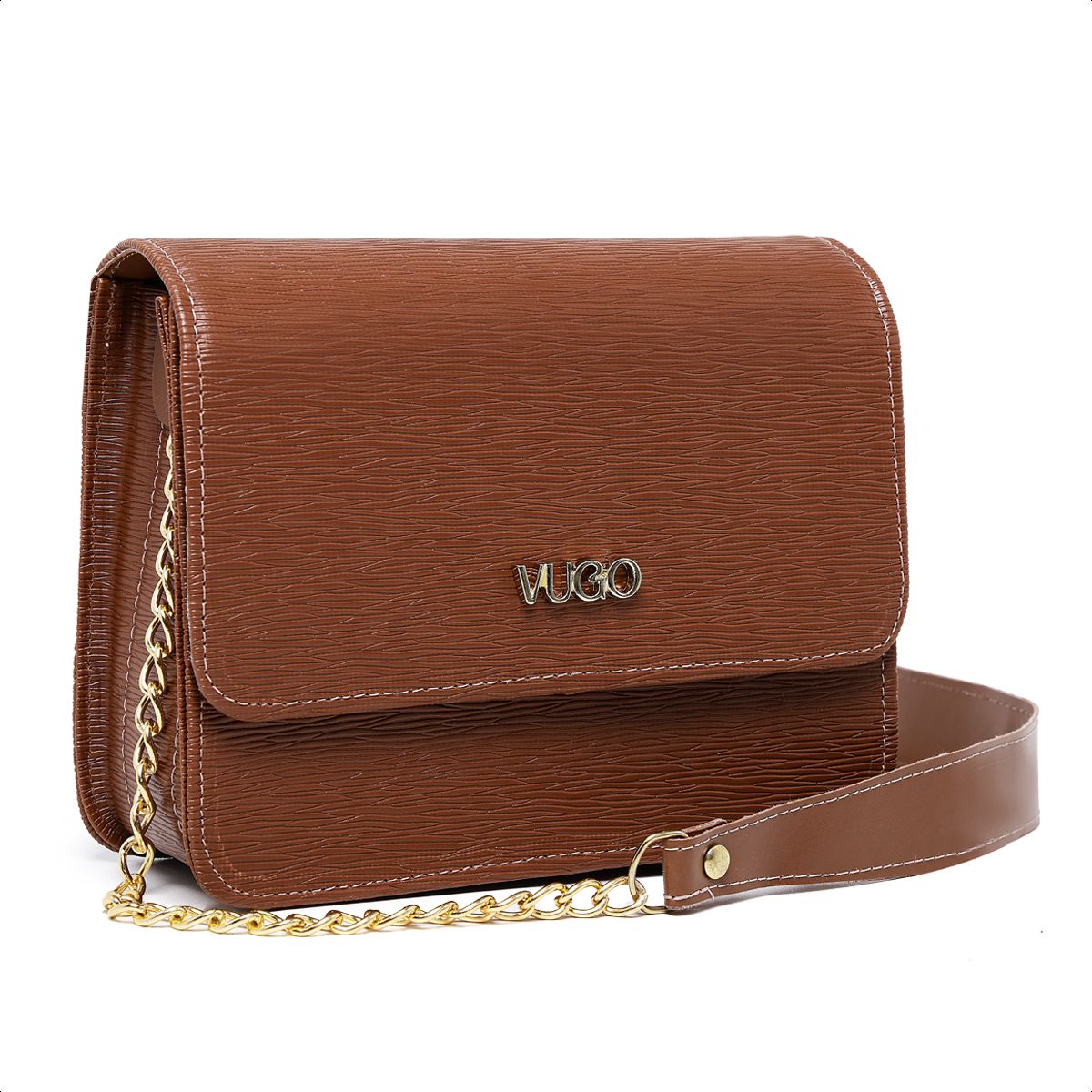 Bolsa Transversal Athenas Marrom - VUGO