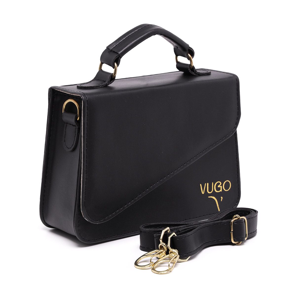 Bolsa Transversal Viena Preta - VUGO
