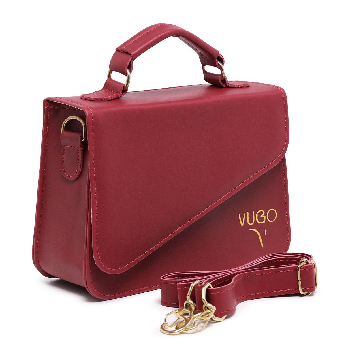Bolsa Transversal Viena Vermelha - VUGO