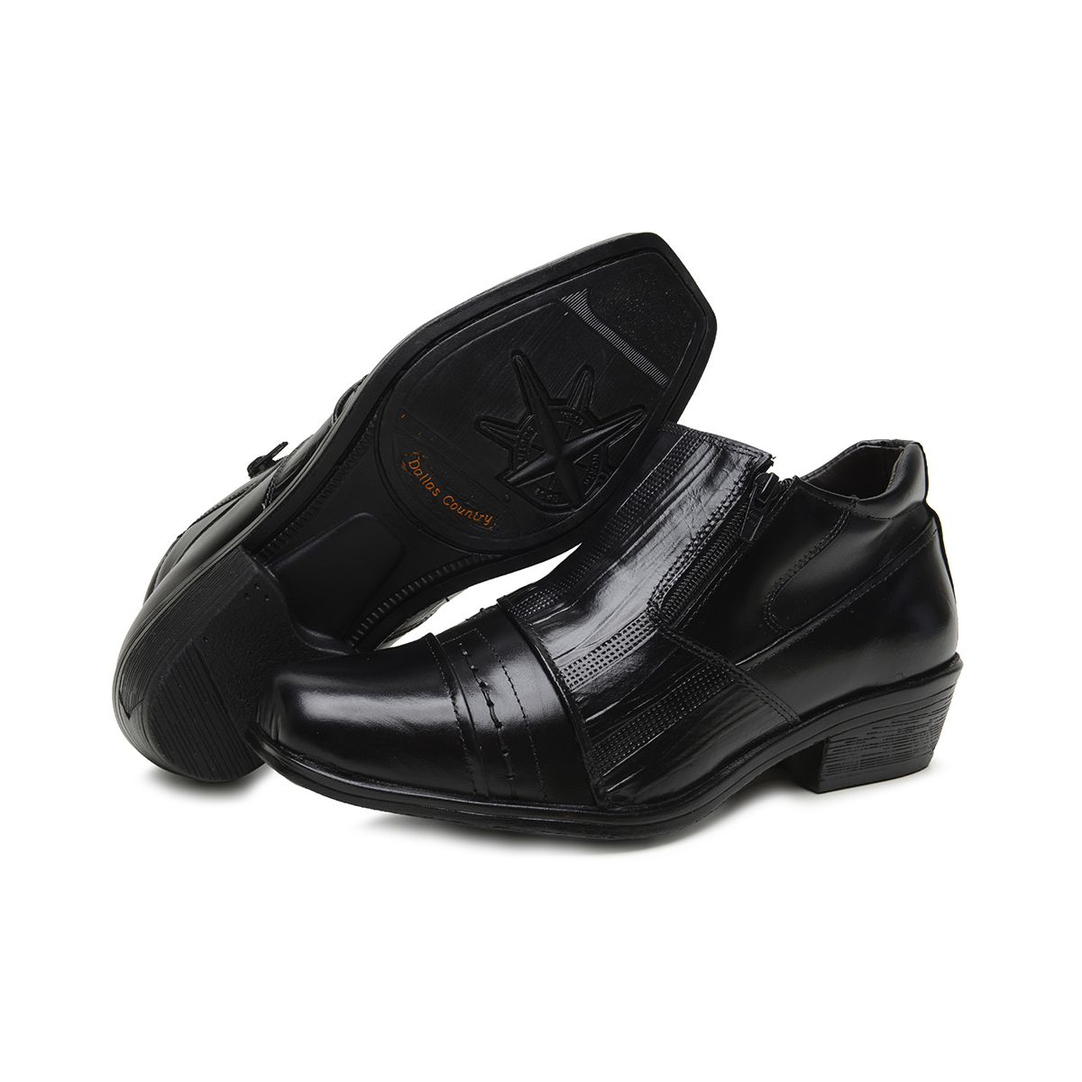 Bota Dallas Cano Curto Preta