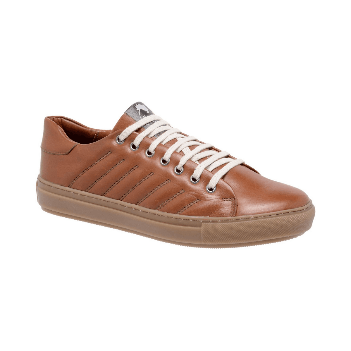 Sapatênis Sider Casual Couro Turunelli Caramelo - 8020