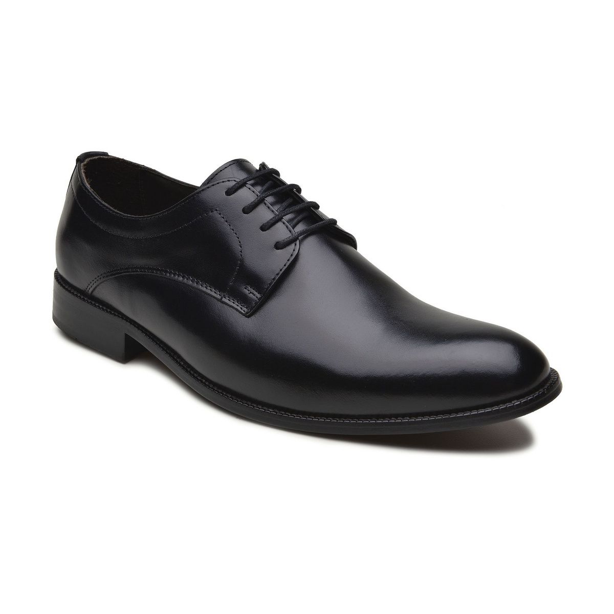 Sapato Social Sola De Couro Inglês Turunelli Preto - 611