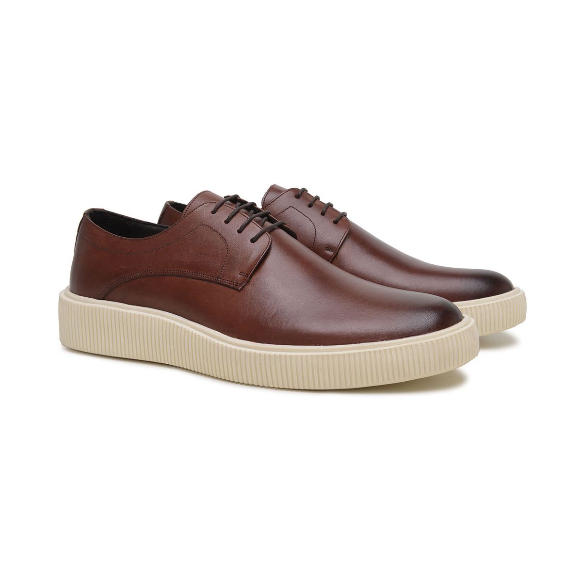 Sapato Masculino Derby Konna Whisky